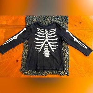 Halloween Kid’s Skeleton Shirt